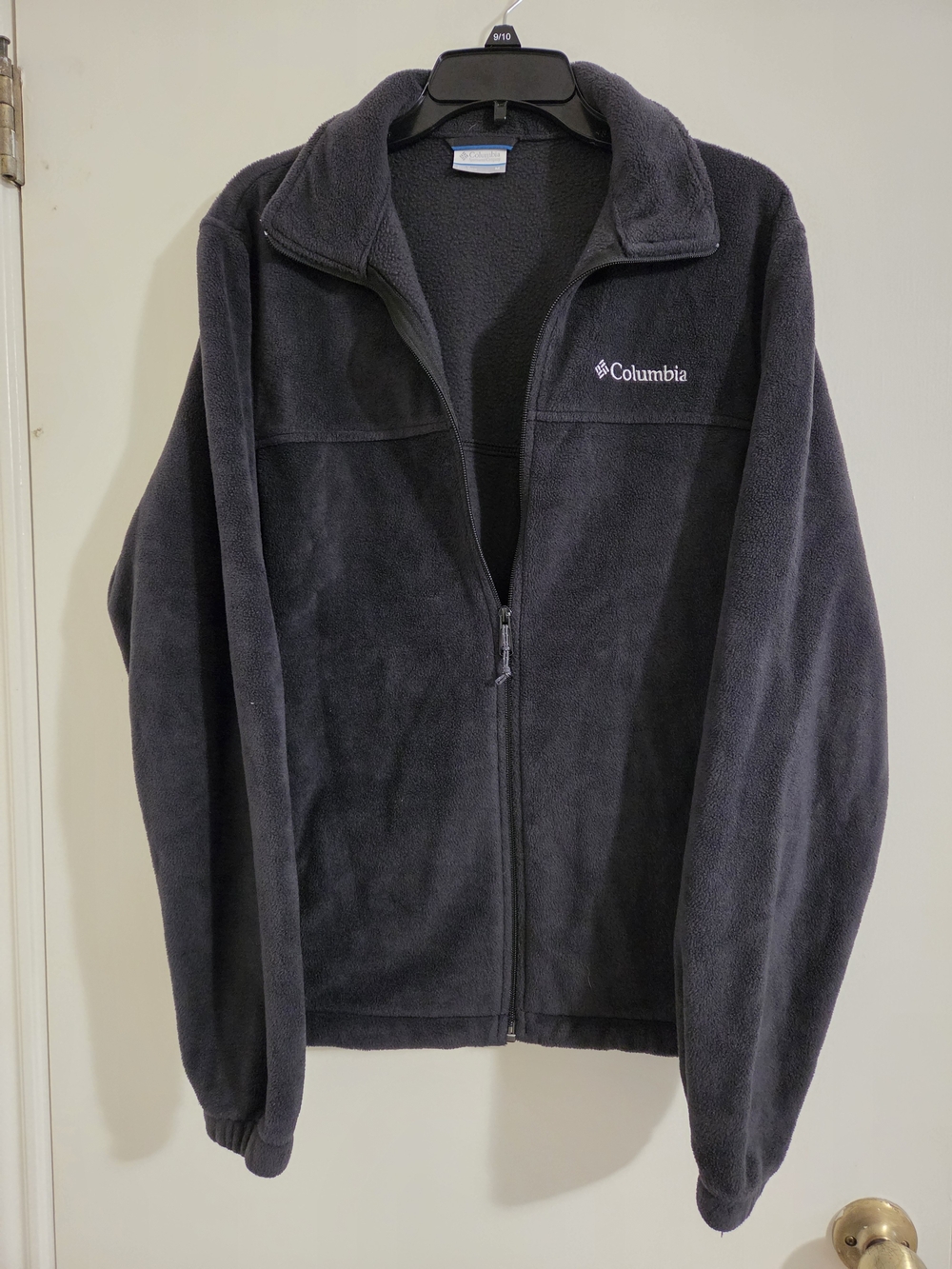 Columbia Men's Dark Gray Full-Zip Fleece Jacket